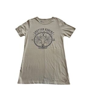 Yellowstone Dutton ranch Y graphic tee shirt women's medium protect the family